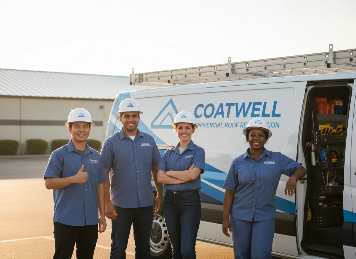 Commercial roof coating company in Oak Park, IL